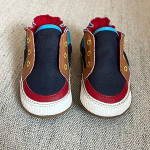Robeez Leather booties. Size 2 (6-12 month)